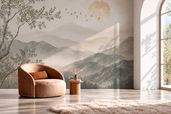 Fototapety Hory za úsvitu, Fototapety s přírodními motivy, w05924 : uwalls.cz