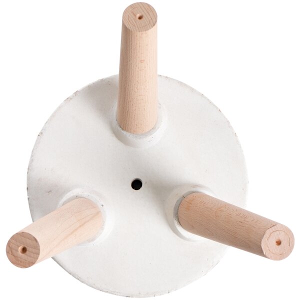 Květináč na stojanu JANINA 24 cm Krémově bílá