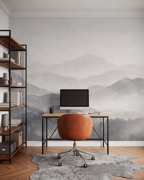 Fototapety Hory ve vrstvách, Fototapety s přírodními motivy, w05925 : uwalls.cz