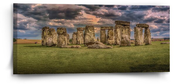 Sablio Obraz Stonehenge - 110x50 cm