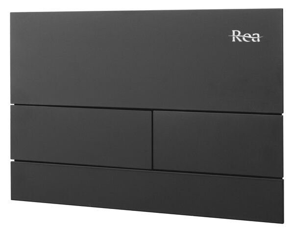 Rea, tlačítko pro splachování k podomítkovým systémům WC K011A-Q Rea T, černá matná, REA-E0056