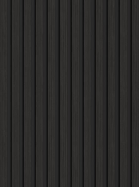 Mexen Lam-B, akustické stěnové lamely 275 × 30 cm, HDF deska 4 mm, technická dýha, eben černý, S100-275307-3015-023