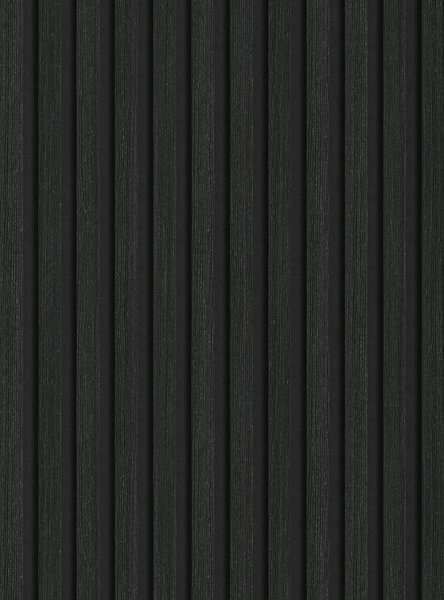 Mexen Lam-F, akustické stěnové lamely 275 × 30 cm, plstěný podklad 8 mm, technická dýha, dub černý stříbřitý, S105-275307-3015-025