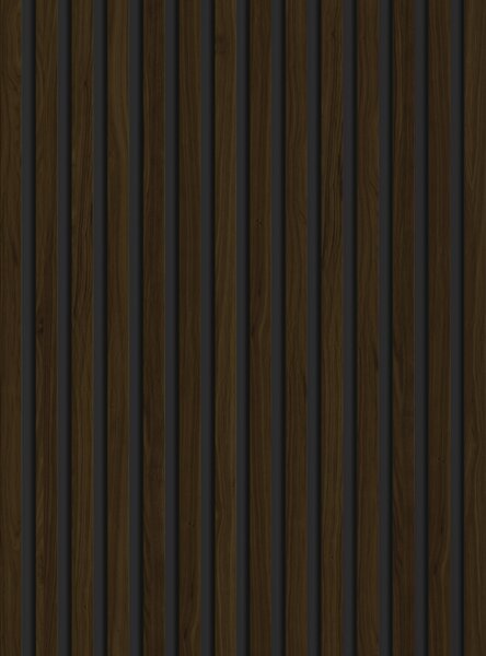 Mexen Lam-B, stěnové lamely 275 × 31,5 cm, HDF deska 4 mm, wenge, S100-275317-2812-071