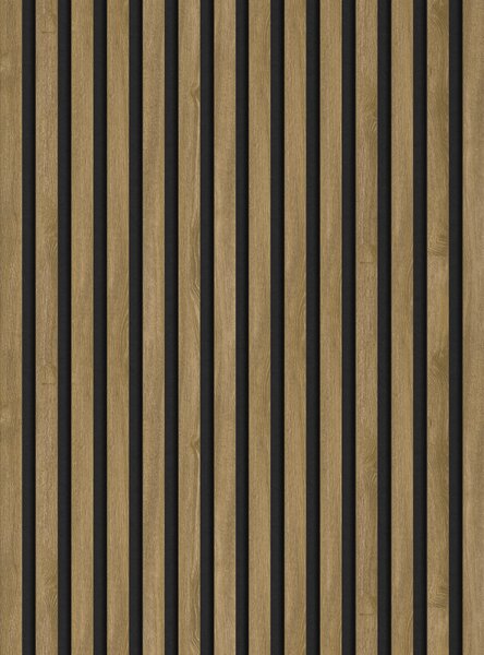 Mexen Lam-F, akustické stěnové lamely 275 × 31,5 cm, filc 6 mm, dub klasický, S105-275317-2812-072