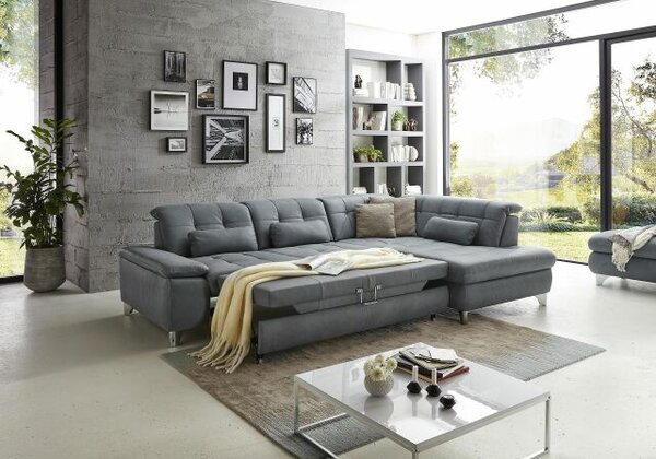 Sedací souprava ENNA_varianta "L"_Vivre steel