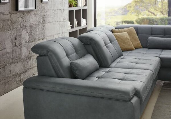 Sedací souprava ENNA_varianta "L"_Vivre steel
