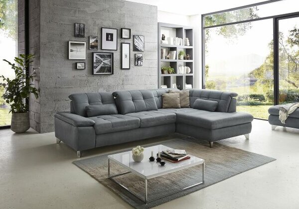 Sedací souprava ENNA_varianta "L"_Vivre steel
