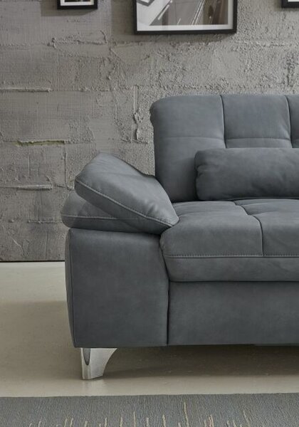 Sedací souprava ENNA_varianta "L"_Vivre steel