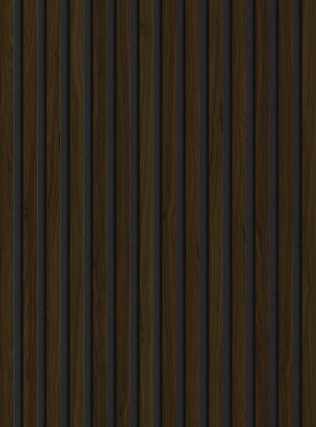 Mexen Lam-F, akustické stěnové lamely 275 × 31,5 cm, filc 6 mm, wenge, S105-275317-2812-071
