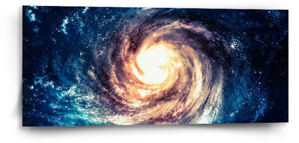 Sablio Obraz Světelný vír - 110x50 cm