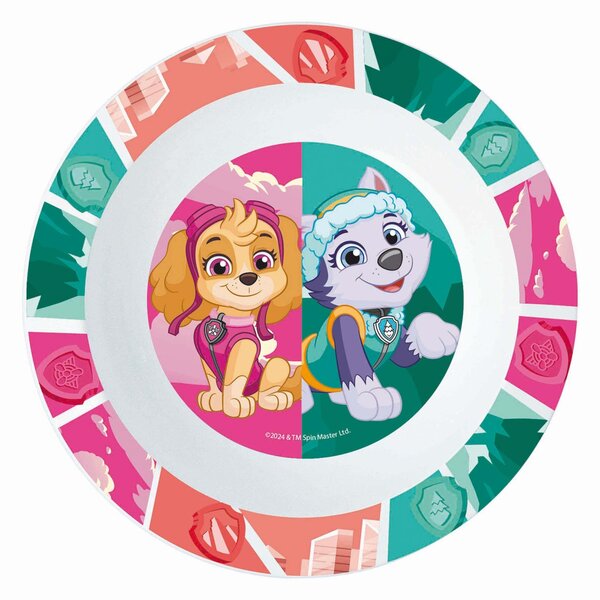 Stor Plastová miska Paw patrol 300ml