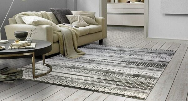 Berfin Dywany, Kusový koberec Dizayn 2350 Grey, 120x180, šedá, obývací pokoj