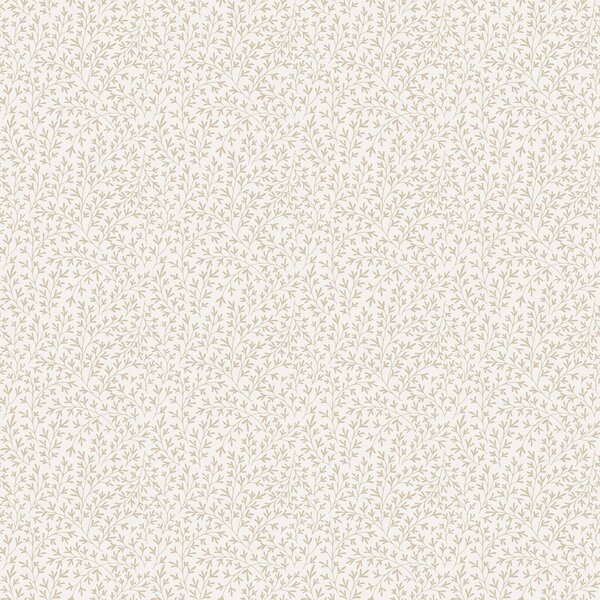 Bílá vliesová tapeta na zeď s větvičkami, 84047, Blooming Garden, Cristiana Masi by Parato