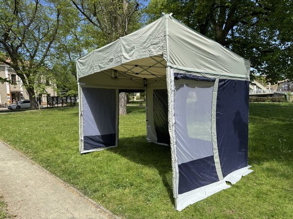 Nůžkový stan ke karavanu 3,7x2,4 m TENTino SH CARAVAN TOURER