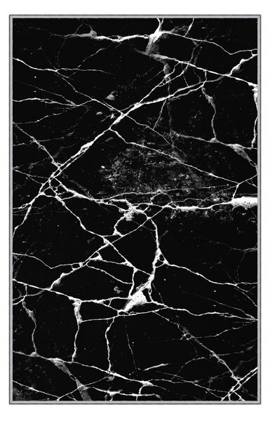 Conceptum Hypnose Koberec Black Marble 80x150 cm černý