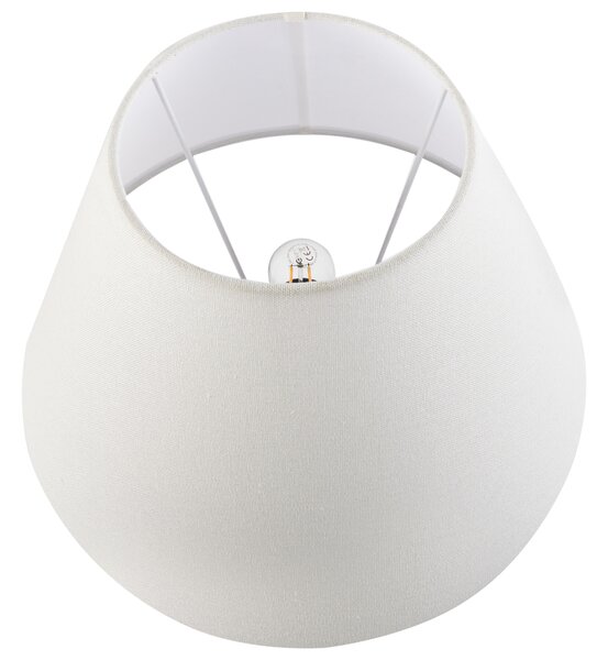 Stolní lampa MORACA Porcelán Bílá/Modrá