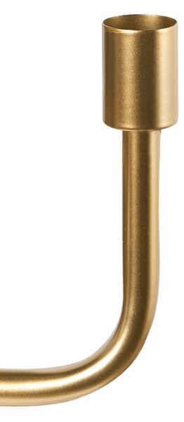 Svícen PORRTELA 50 cm Kov Zlatá