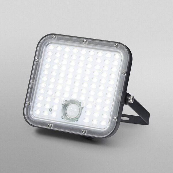 OSRAM solární venkovní bodové osvětlení ENDURA, 30 W, senzor, 4 000 K IP65, stmívatelný, Černá, Plast
