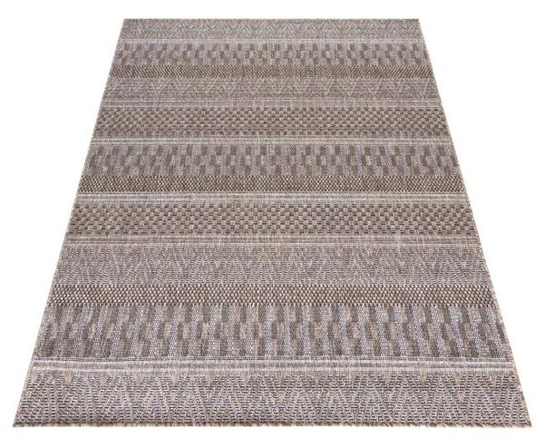Makro Abra Kusový koberec Sisal MELISSA KF85A hnědý béžový Rozměr: 60x100 cm