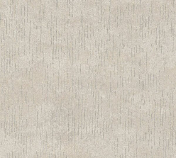 A.S. Création | Vliesová tapeta na zeď Titanium 3 38199-1 | 0,53 x 10,05 m | béžová, krémová, metalická