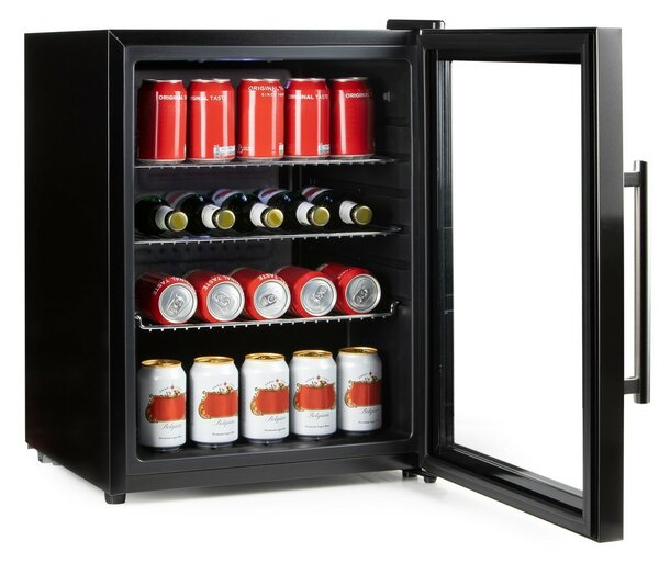DOMO DO91609BK barová lednice se skleněnými dveřmi, 60 l