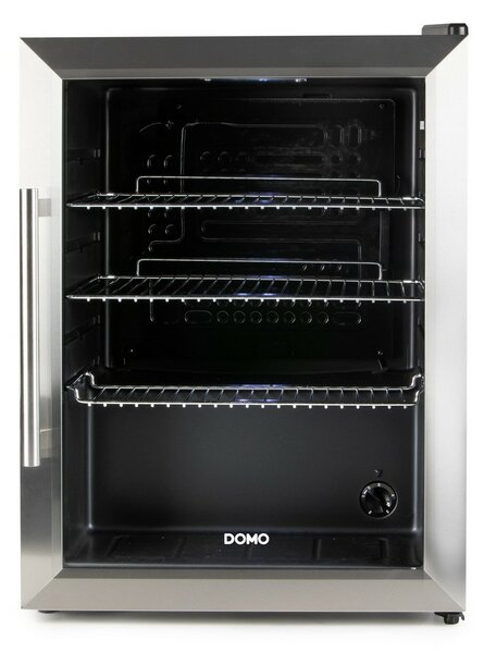 DOMO DO91609BK barová lednice se skleněnými dveřmi, 60 l