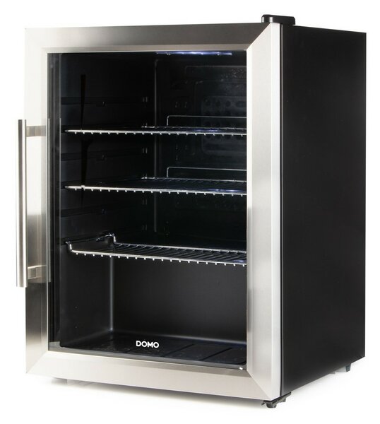 DOMO DO91609BK barová lednice se skleněnými dveřmi, 60 l