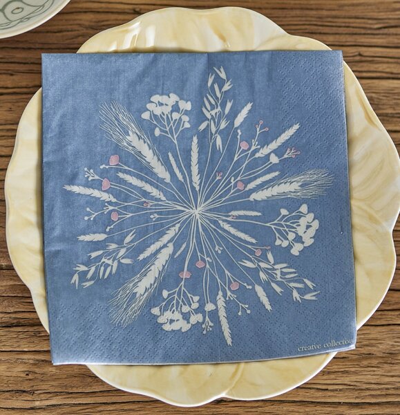 Papírové ubrousky Corn Blue – 20 ks