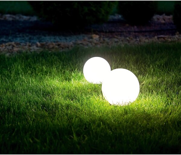 LED solární venkovní svítidlo (výška 17 cm) Melo – Reality