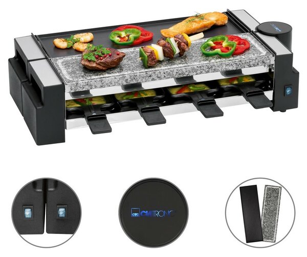 Clatronic RG 3678 raclette gril 2v1