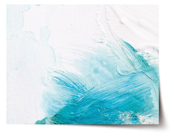 Plakát SABLIO - Abstraktní barvy 60x40 cm