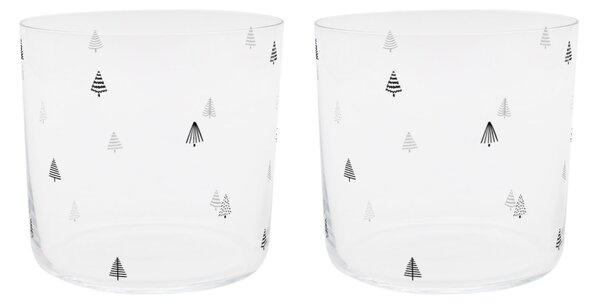 Sklenice na vodu Fir Trees 350 ml