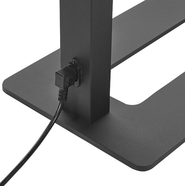 LED stojací lampa ORION se senzorem pohybu Kov Černá