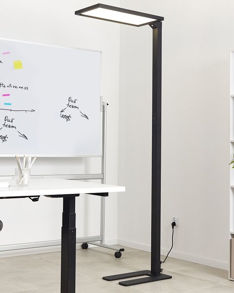 LED stojací lampa ORION se senzorem pohybu Kov Černá