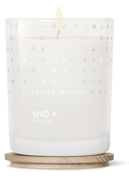 Vonná svíčka ve skle SNÖ (sníh) 200 g