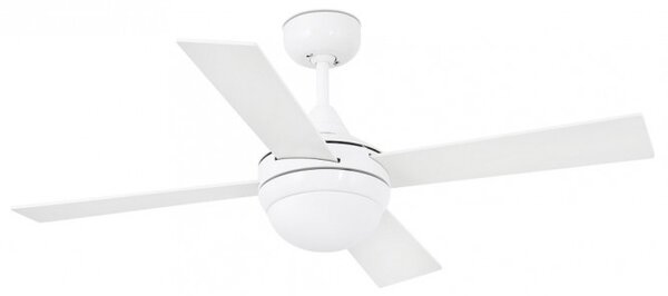 Ventilátor MINI ICARIA s osvětlením BÍLÝ / JAVOR