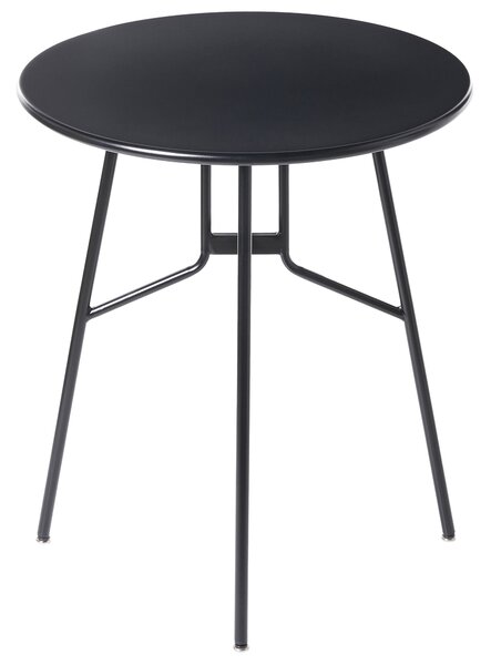 Bistro stolek TALTAL 64 cm 64 cm Kov Černá