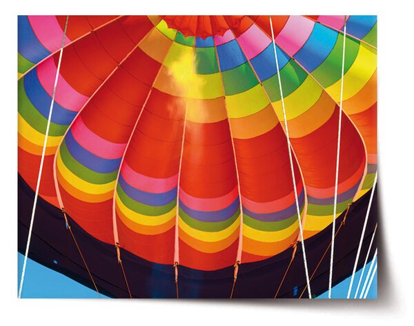 Plakát SABLIO - Horkovzdušný balon 60x40 cm