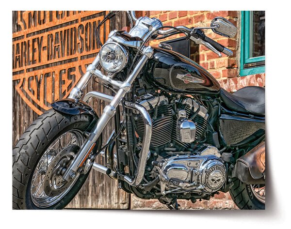 Plakát SABLIO - Harley-Davidson 3 60x40 cm