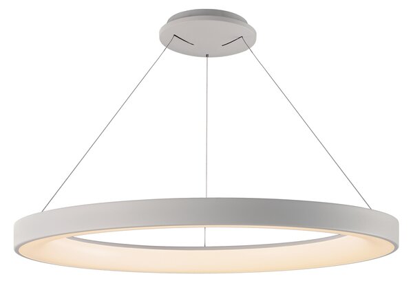Mantra 8569 Niseko II, závěsné kruhové svítidlo LED 50W, 2700-5000K, dálk. ovládání, bílá, průměr 65cm