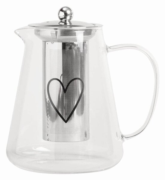 Čajová konvice se sítkem Heart 1,2 l