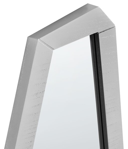 Zrcadlo CHANU 44 cm 104 cm Stříbrná