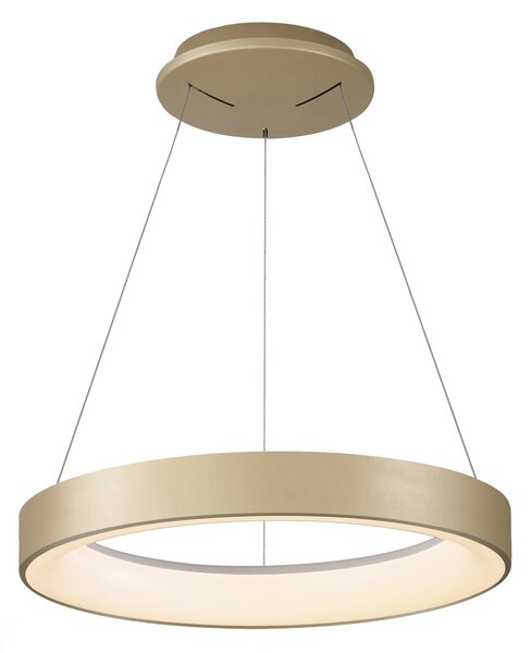 Mantra 8627 Niseko II, závěsné kruhové svítidlo LED 30W, 2700-5000K, dálk. ovládání, zlatá, průměr 38cm