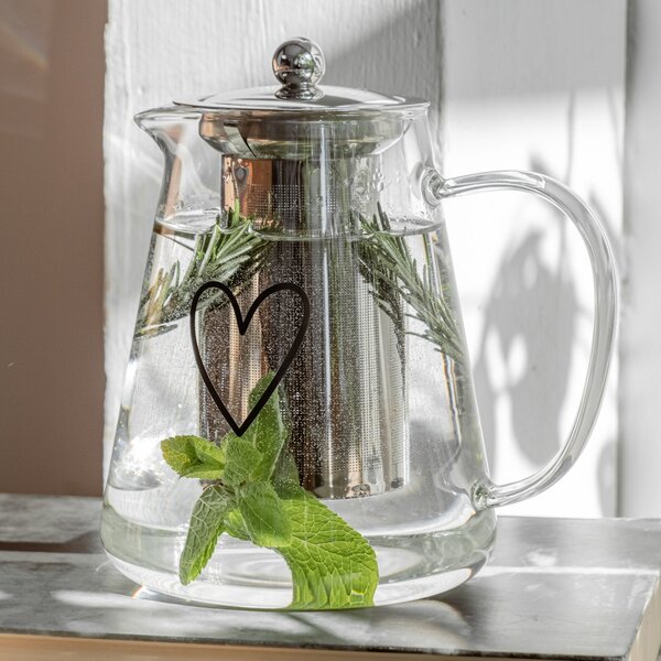 Čajová konvice se sítkem Heart 1,2 l