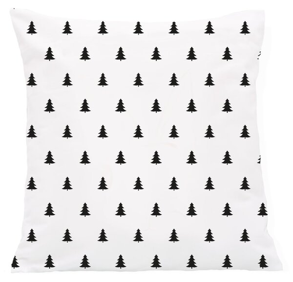 Lněný povlak na polštář Fir Trees 40 × 40 cm