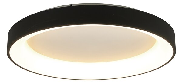 Mantra 8581 Niseko II, stropní kruhové svítidlo LED 40W, 2700-5000K, dálk. ovládání, černá, průměr 50cm