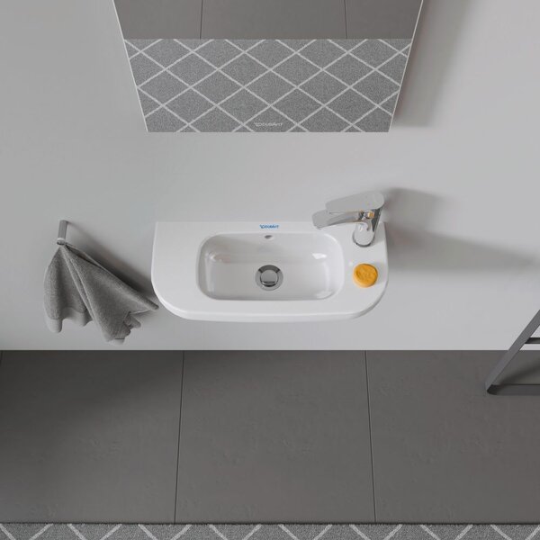 Duravit D-Code umyvadlo 50x22 cm polokulatý klasický bílá 07065000082