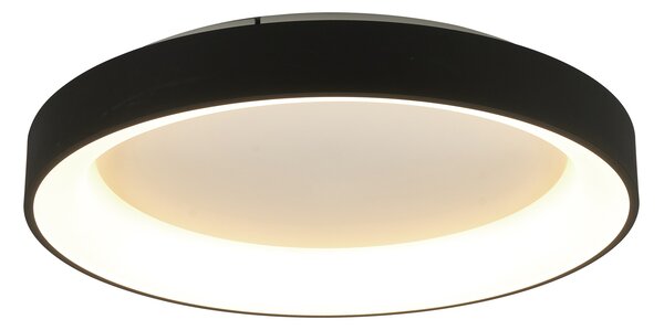 Mantra 8640 Niseko II, stropní kruhové svítidlo LED 58W, 2700-5000K, dálk. ovládání, černá, průměr 78cm