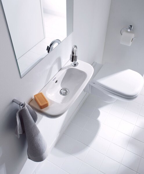 Duravit D-Code umyvadlo 50x22 cm polokulatý klasický bílá 07065000082
